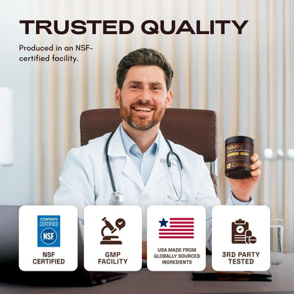 NMN Supplement – 4-In-1 NAD Supplement with Quercetin
